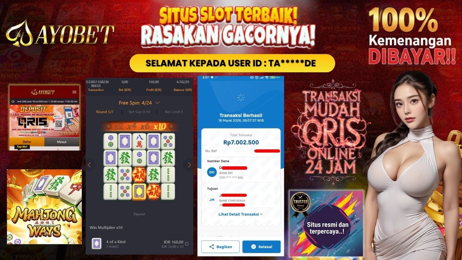 AYOBET JACKPOT SLOT MAHJONG WAYS